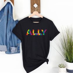 lgbtq papa ally shirt, ally sweatshirt, ally tshirt, friends of lgbtq, lgbtq allies, straight allies, lgbtq supporters,
