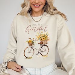 choose to be grateful shirt, thankful shirt, thankful t-shirt, thanksgiving t shirt, fall t shirt, autumn t shirt for wo