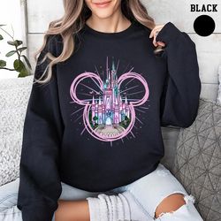 disney magical castle sweatshirt, disney castle sweatshirt, mickey ears sweatshirt, disneyworld sweatshirt, magical swea