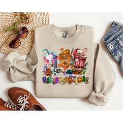 hallothanksmas sweater, holiday season sweater, holiday gnome ,halloween sweater, thanksgiving sweater, christmas sweate