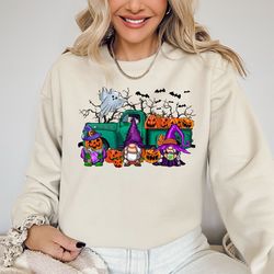 halloween hoodie, trick or treat truck, halloween truck hoodie, trick or treat hoodie, halloween pumpkin hoodie, funny h