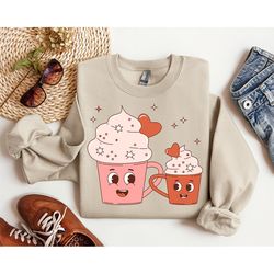love cups sweatshirt love shirt - valentine's shirt - valentine's sweatshirt - valentine's day shirt - be mine - heart