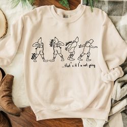 that's it i'm not going sweatshirt, grinch christmas sweater, christmas sweatshirt, christmas gift, merry christmas swea