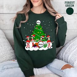 the beatles christmas shirt, christmas music sweatshirt, abbey road the beatles tshirt, the beatles christmas sweatshirt