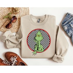 the grinch christmas funny sweatshirt, grinch christmas sweatshirt, christmas sweatshirt, gift for christmas, gift for h