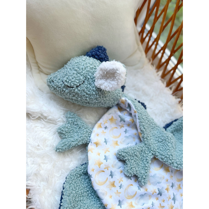 Baby Lovey Comforter Dragon 1
