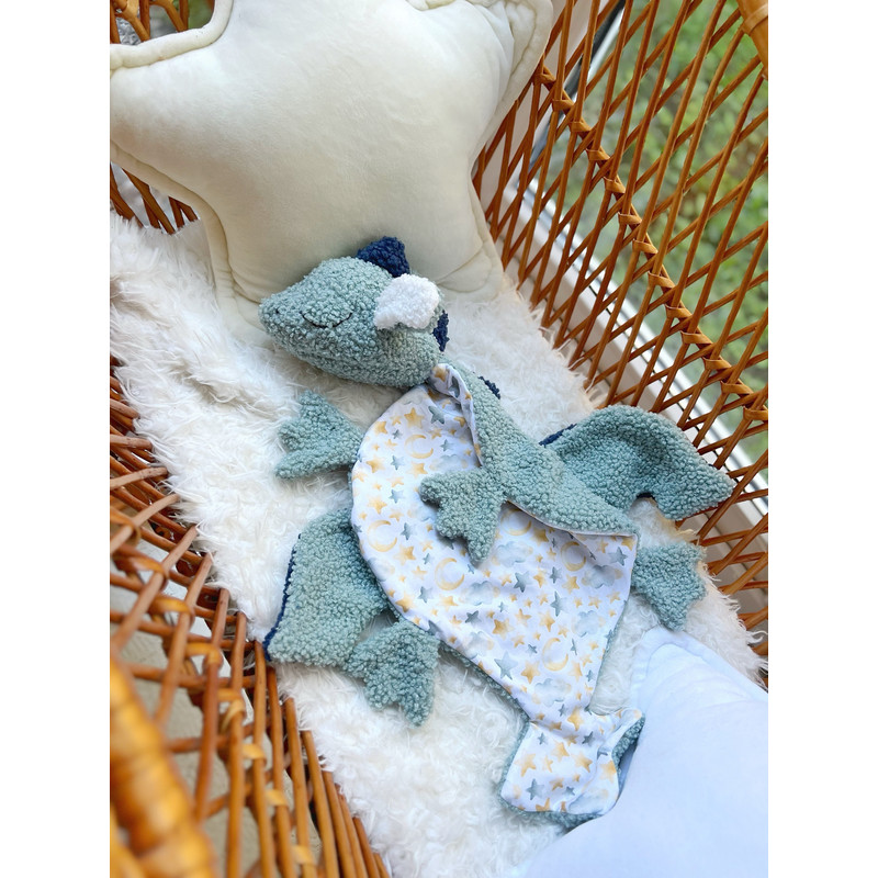 Baby Lovey Comforter Dragon 2