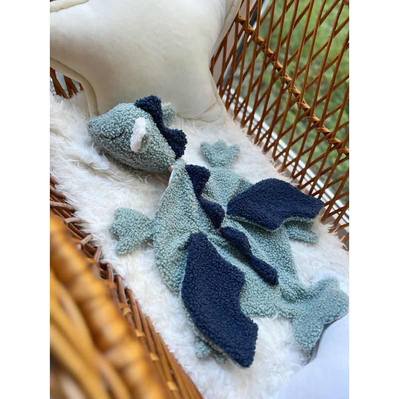 Baby Lovey Comforter Dragon 3