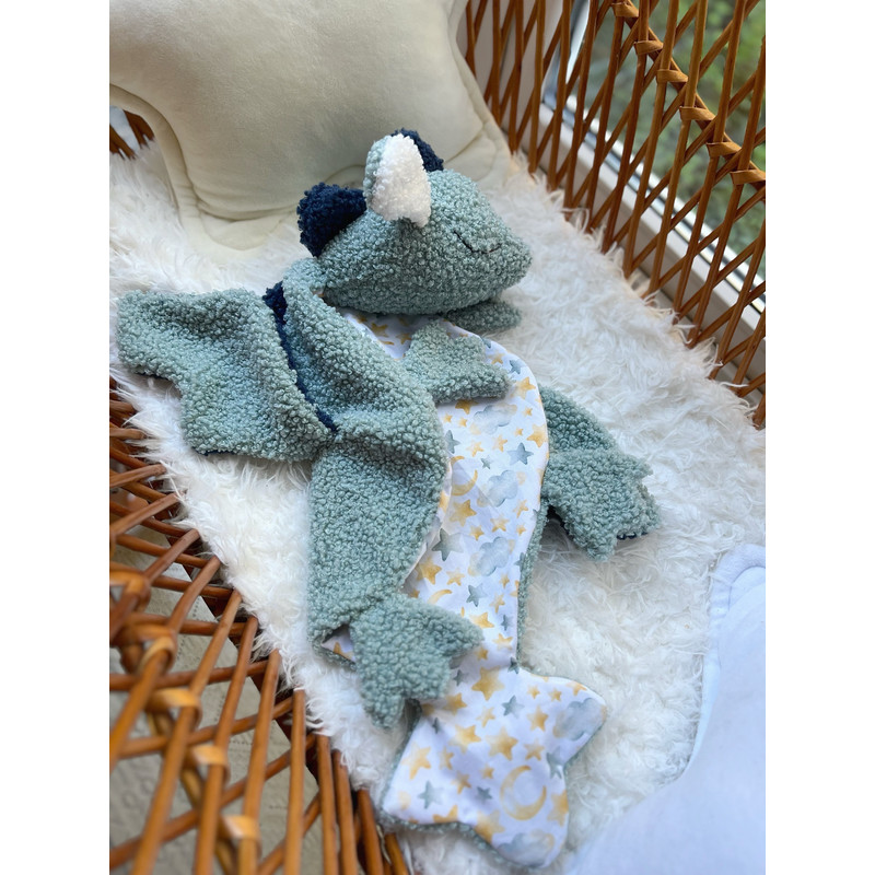 Baby Lovey Comforter Dragon 5