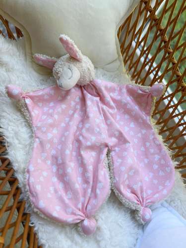 Lama comforter toy, alpaca lovey, soft toy lama, baby toy, baby comforter, baby lovey