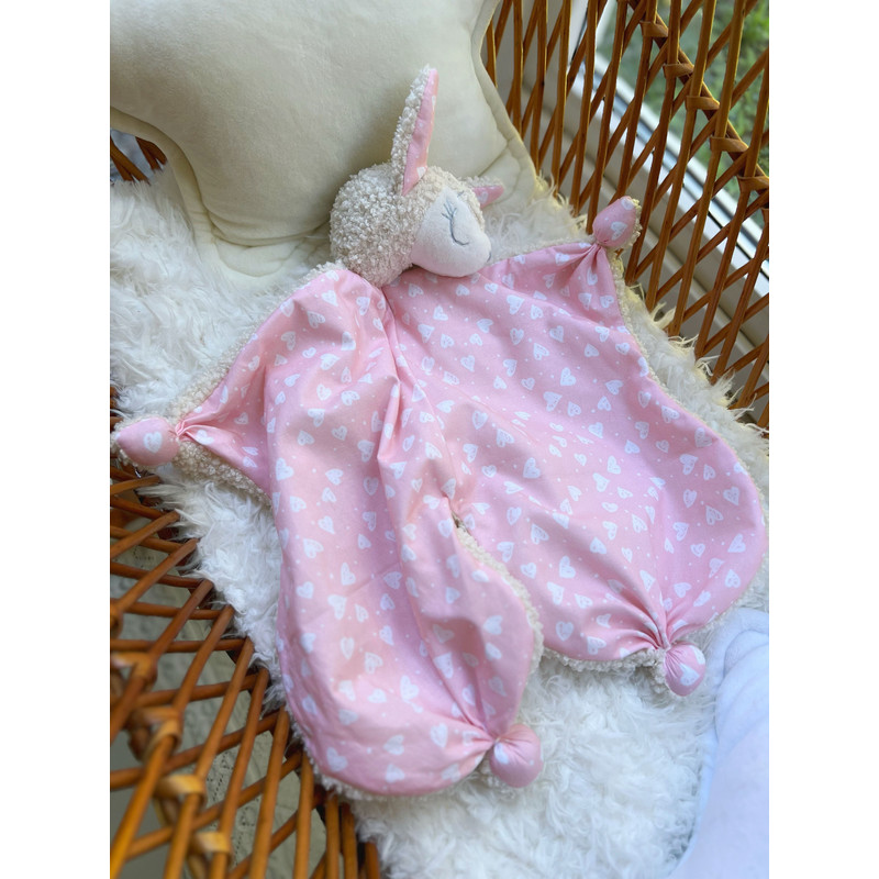 Lama Comforter Toy Alpaca Lovey Soft Toy Lama Baby Toy Baby Comforter Baby Lovey 5