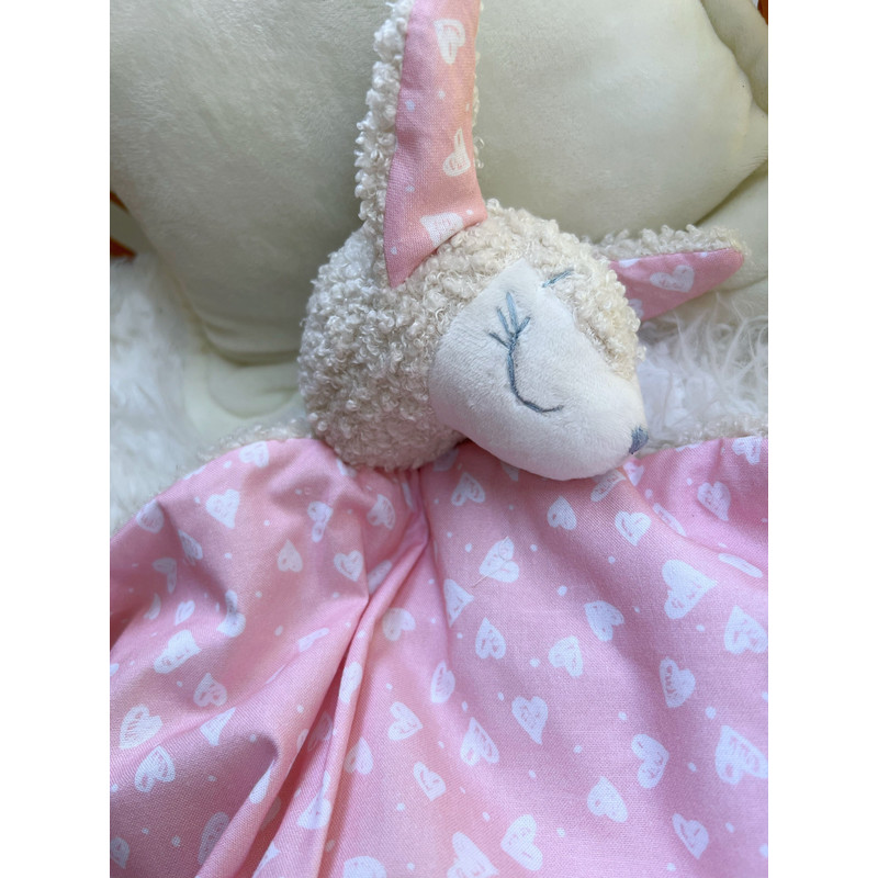 Lama Comforter Toy Alpaca Lovey Soft Toy Lama Baby Toy Baby Comforter Baby Lovey 6