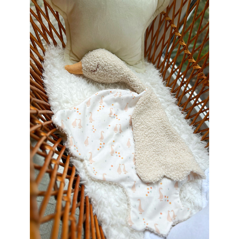 Goose Comforter Baby Toy Lovey 0