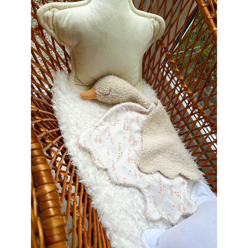 Goose Comforter Baby Toy Lovey 1