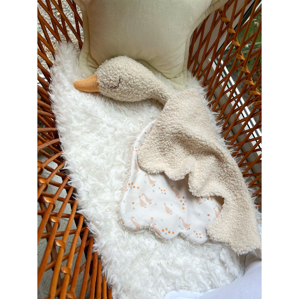 Goose Comforter Baby Toy Lovey 3