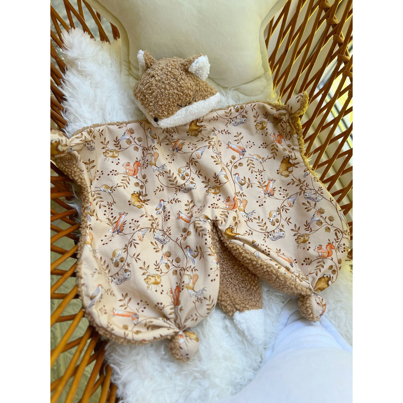 Fox Toy Plush Toy Comforter Baby Toy For Baby Baby Shower Gift 2