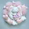 Rabbit Baby Mobile Girl Felt Mobile Crib Handmade Mobile Bebe Nursery Decor Nursery Mobile Baby Sho 4