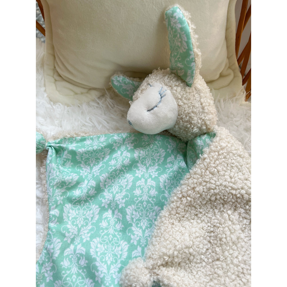 Lama Comforter Toy Alpaca Lovey Soft Toy Lama Baby Toy Baby Comforter Baby Lovey 11