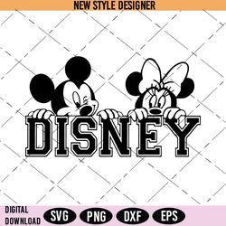 Disneyland Text Svg, Family Trip 2024 Svg, Mouse Svg, Instant Download