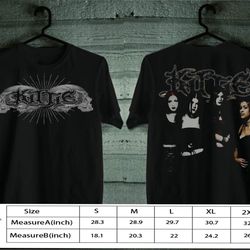 kittie band shirt short sleeve t shirt