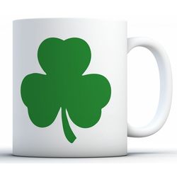 Irish Shamrock Coffee Mug Shamrock Mug Tea Cup St. Patricks Mugs for Coffee Lovers Tea Lovers St. Patrick's Day Coffee M
