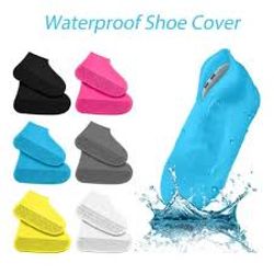 Waterproof Non-slip Silicone Shoe Covers, High Elastic Wear-resistant Rain Boots For Outdoor Rainy Day, Reusable L