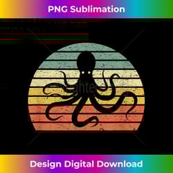 octopus retro vintage ocean tee kraken cthulhu t - classic sublimation png file - reimagine your sublimation pieces