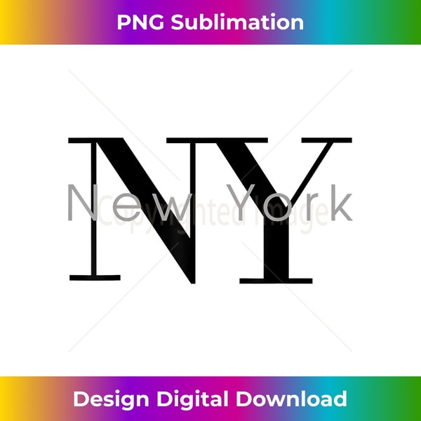 New York City State NY Logo Queens Bronx Brooklyn Manhattan - PNG Transparent Digital Download File for Sublimation