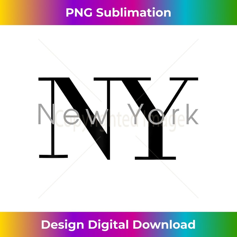New York City State NY Logo Queens Bronx Brooklyn Manhattan - PNG Transparent Digital Download File for Sublimation