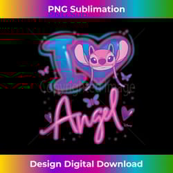 lilo & stitch - i love angel tank top 1