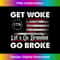 Get Woke Go Broke Let's Go Brandon 1776 American Flag. - Instant PNG Sublimation Download