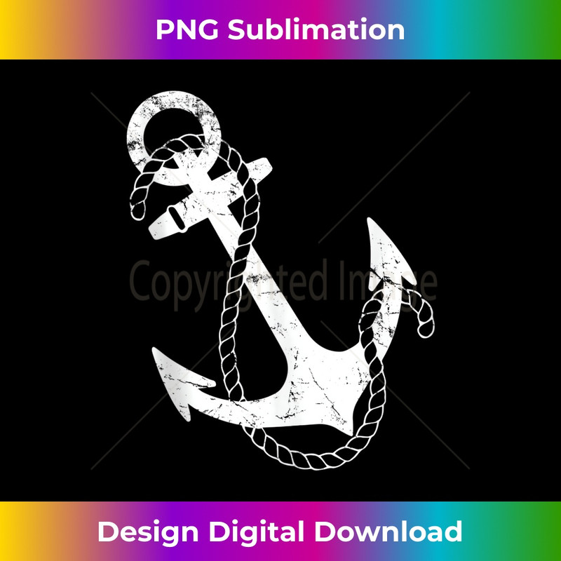 Nautical Anchor  1 - Modern Sublimation PNG File