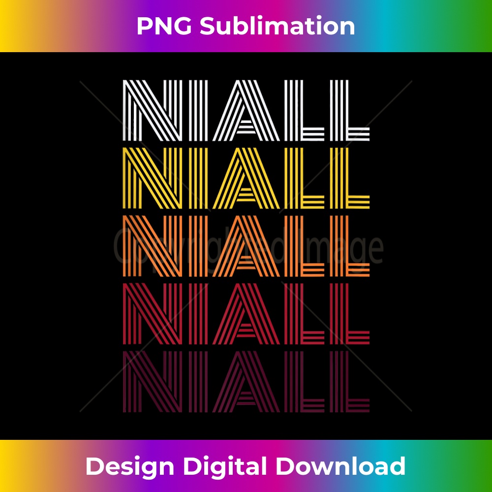 Personalized Name Niall Vintage Niall Retro  1 - Premium Sublimation Digital Download