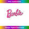 Barbie - Sketch Logo - Instant PNG Sublimation Download