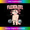 Flexolotl Axolotl Gym Bodybuilding - PNG Transparent Digital Download File for Sublimation