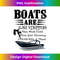 Boats Are Like Strippers They Work Until You Quit Funny Pun - Professional Sublimation Digital Download