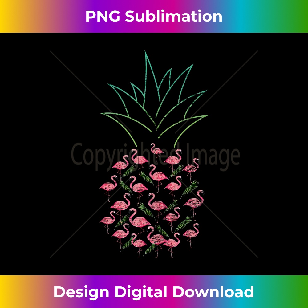 Retro Flamingo 1 - Modern Sublimation PNG File