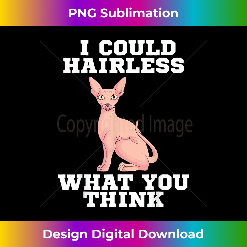 Sphynx Cat Hairless Pet Animal Lover Breeder Veterinarians 1 - Signature Sublimation PNG File