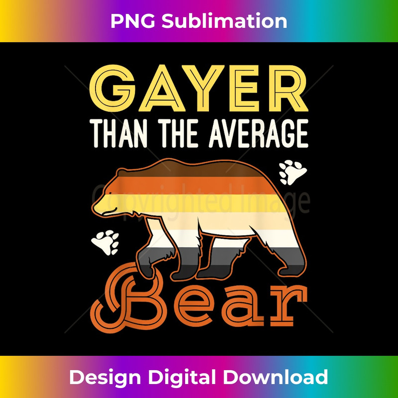 Gay Bear Pride Flag Subculture Men Male LGBTQ - PNG Sublimation Digital Download