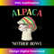 Alpaca Nother Bowl Weed Smoking Llama Cannabis Leaf Stoner - Modern Sublimation PNG File