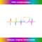 LGBT Heartbeat For Proud Gays & Lesbians 1 - Special Edition Sublimation PNG File