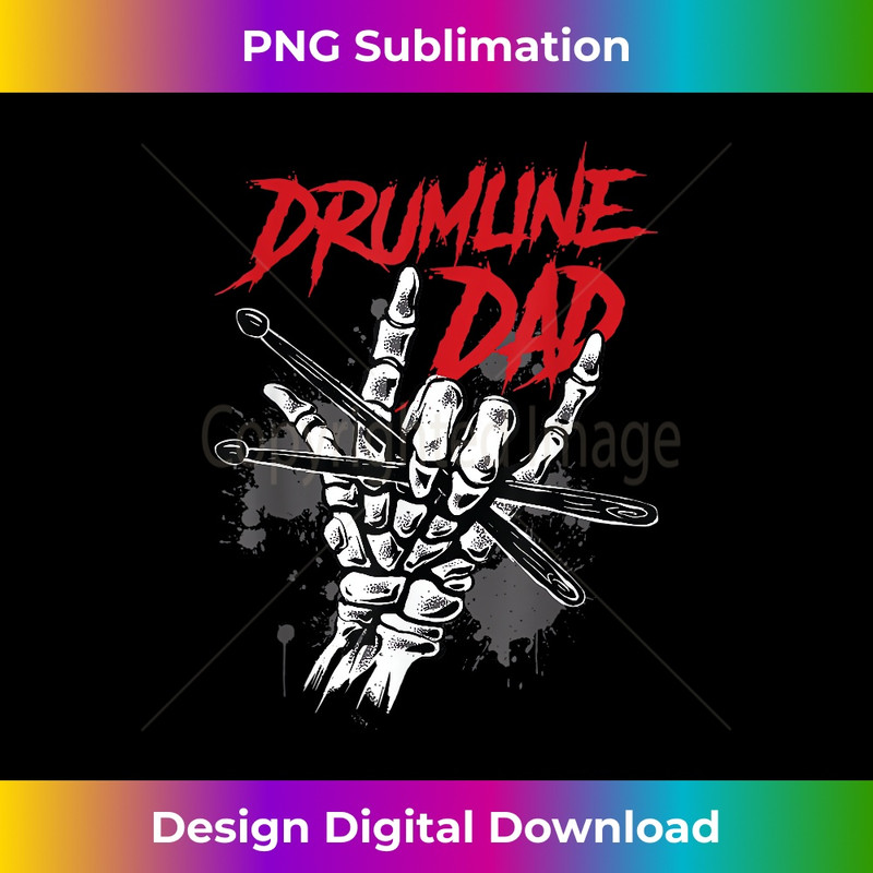 Marching Band Drum Major Drumline Dad 1 - Sublimation-Ready PNG File