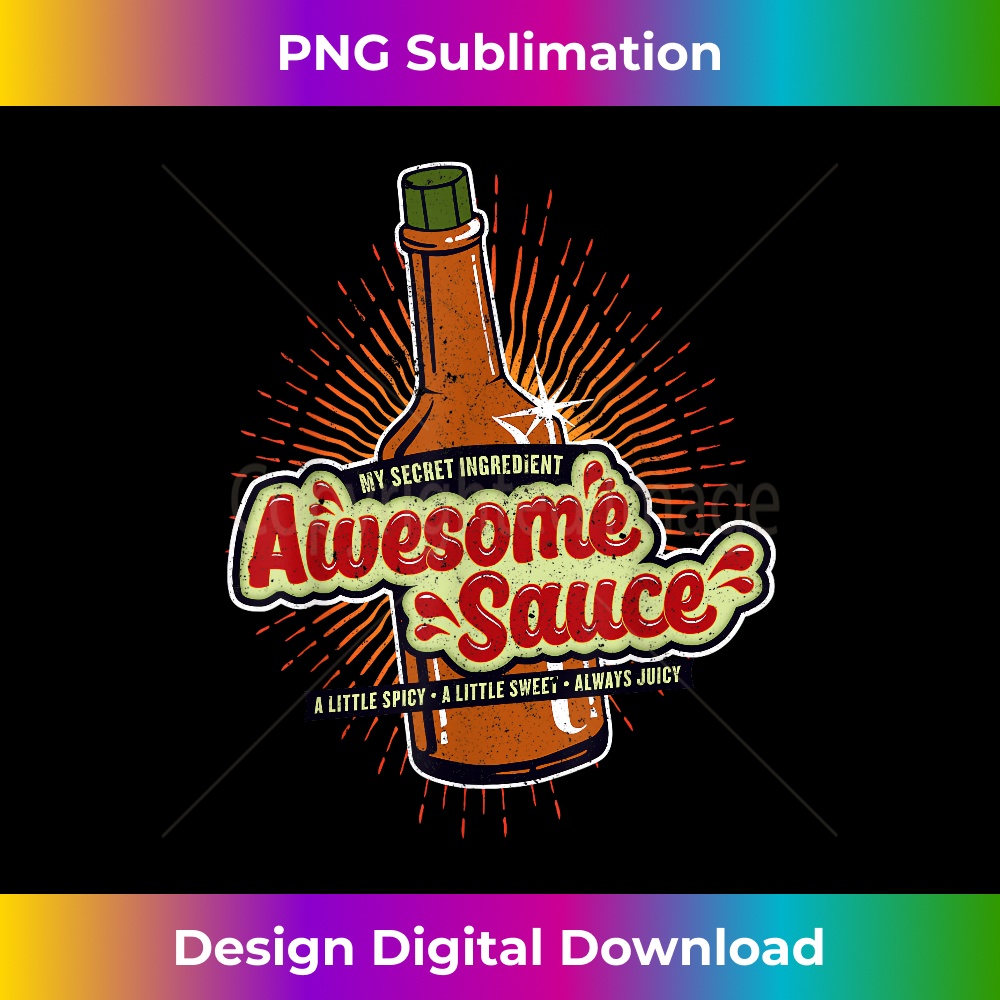 Funny Awesome Sauce Cooking Grilling Barbecue Smoking Meat - Instant PNG Sublimation Download
