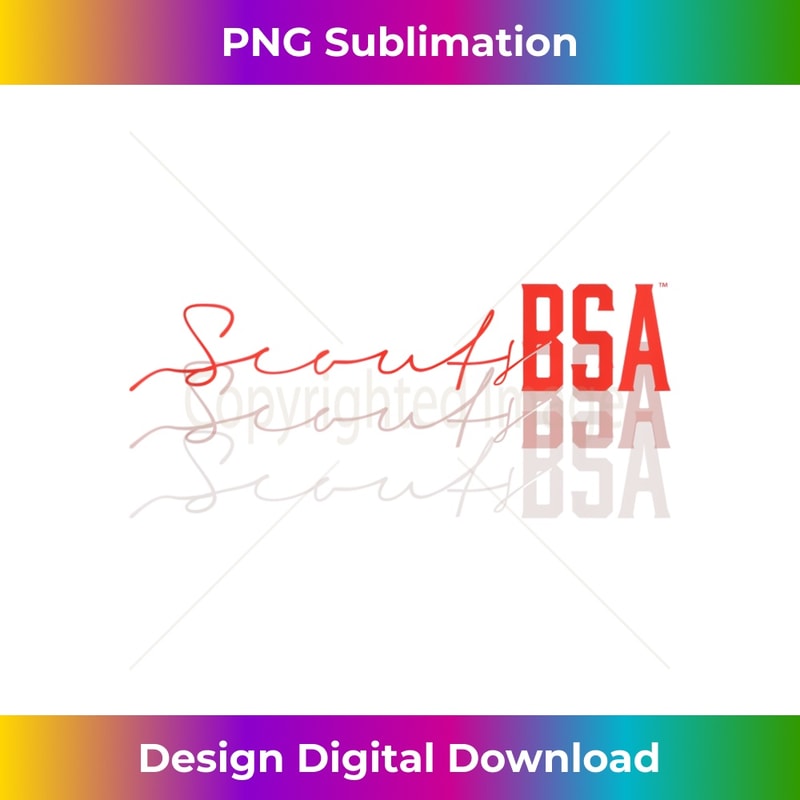Officially Licensed Scouts BSA 1 - High-Resolution PNG Sublimation File