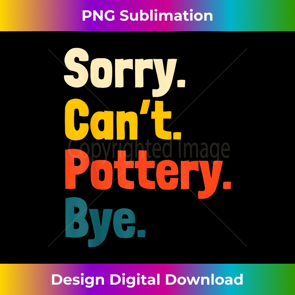 Pottery Ceramist Retro Vintage Potter Clay Artist Thrower 1 - Elegant Sublimation PNG Download