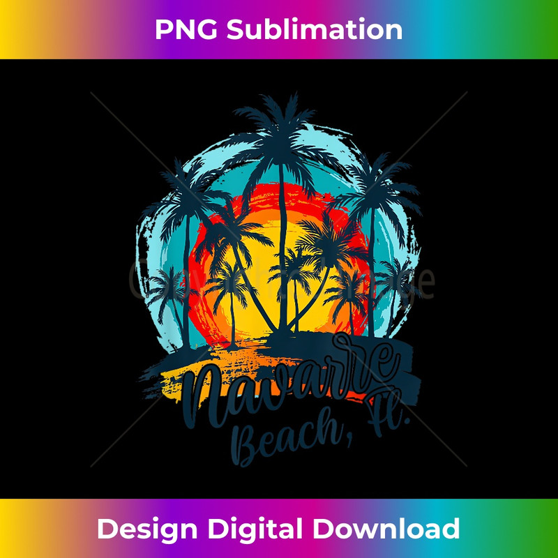 Navarre Beach Fl. Florida Summertime Beach Lovers Souvenir 1 - Sublimation-Ready PNG File