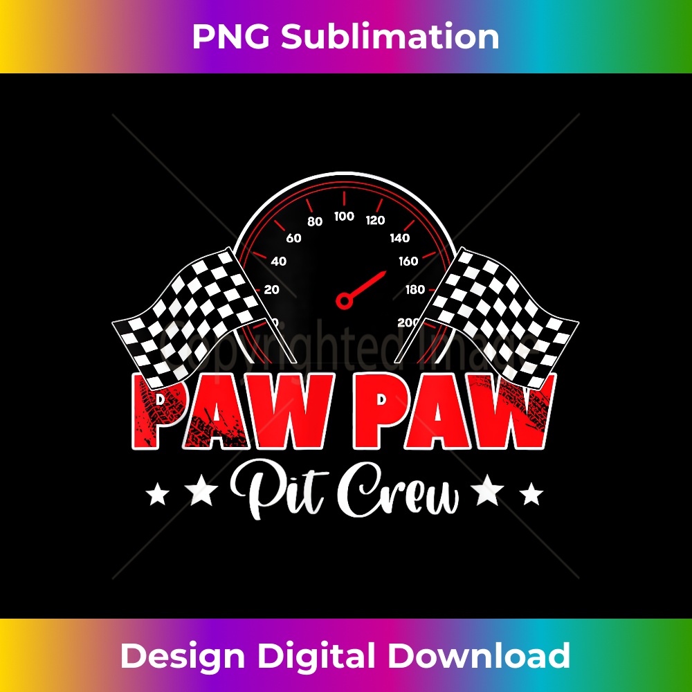 Race Car Racing Family Paw Paw Pit Crew Birthday Party  1 - PNG Transparent Sublimation Design