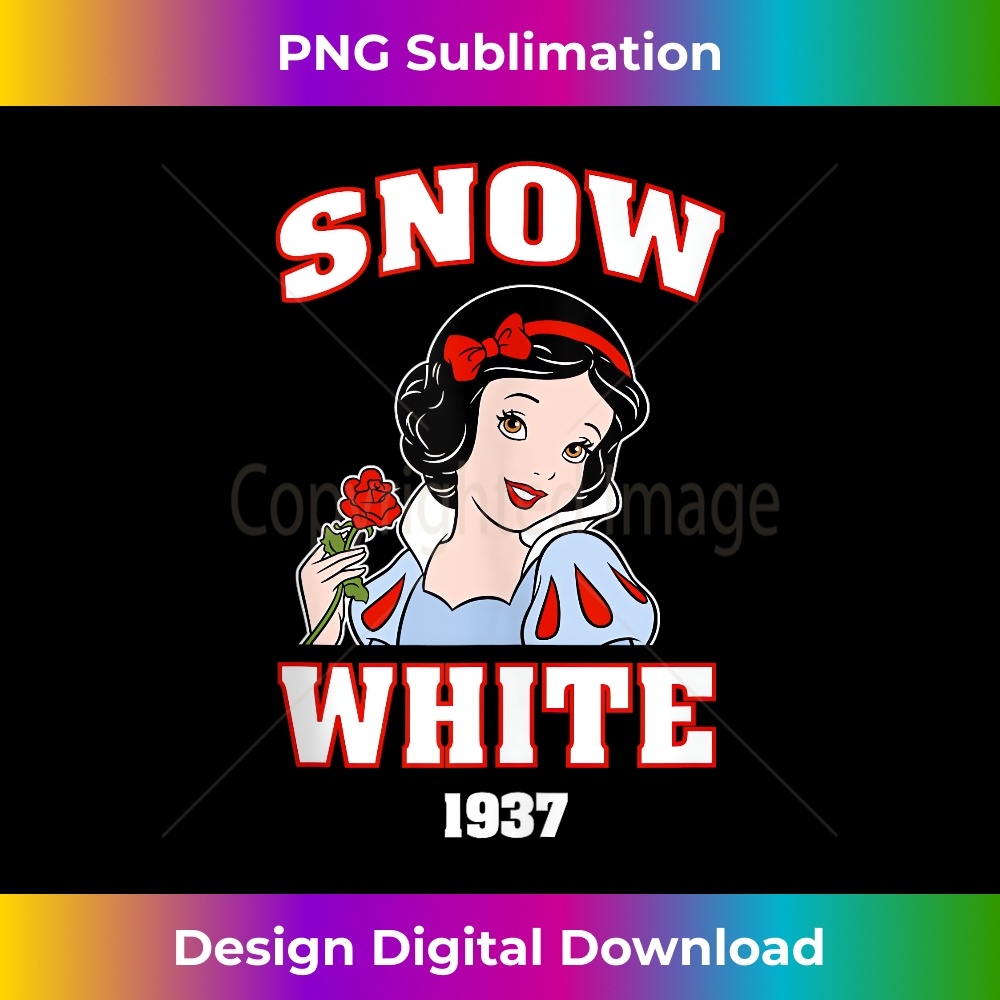 Disney Princess Snow White 1937 Collegiate - Aesthetic Sublimation Digital File