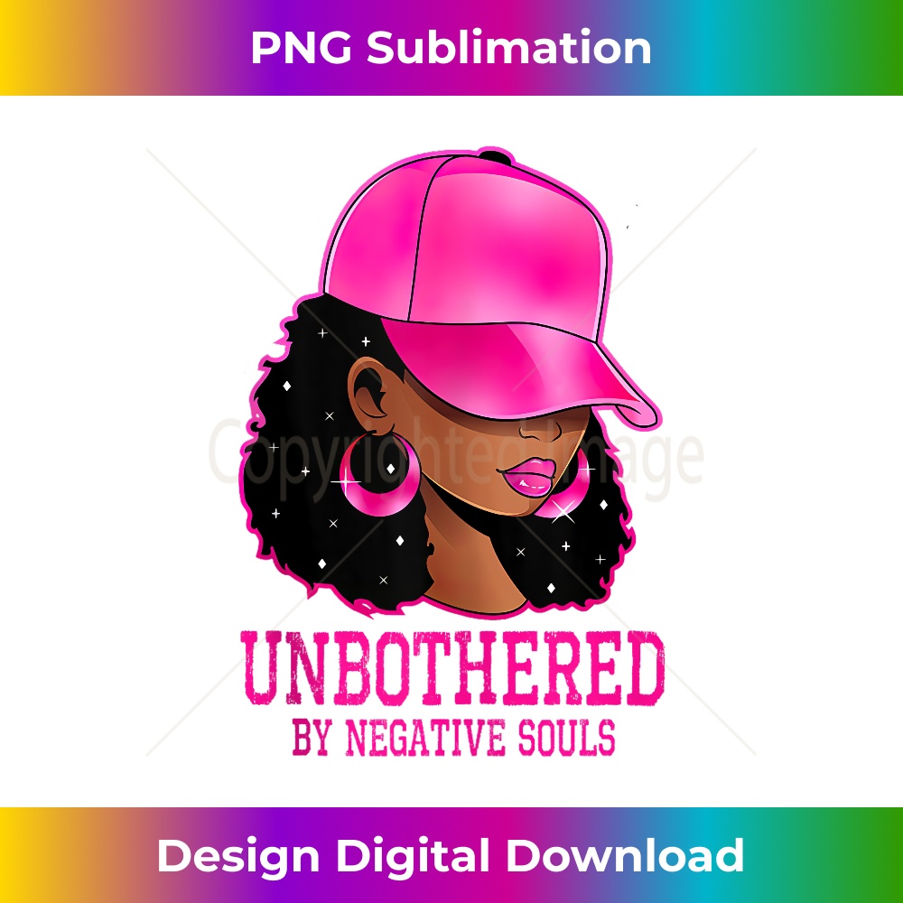 African American Afro Queen Sassy Black Woman Unbothered - Premium PNG Sublimation File