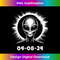Solar Eclipse 2024 Alien Totality Spring 4.08.24 Funny Alien 1 - Artistic Sublimation Digital File